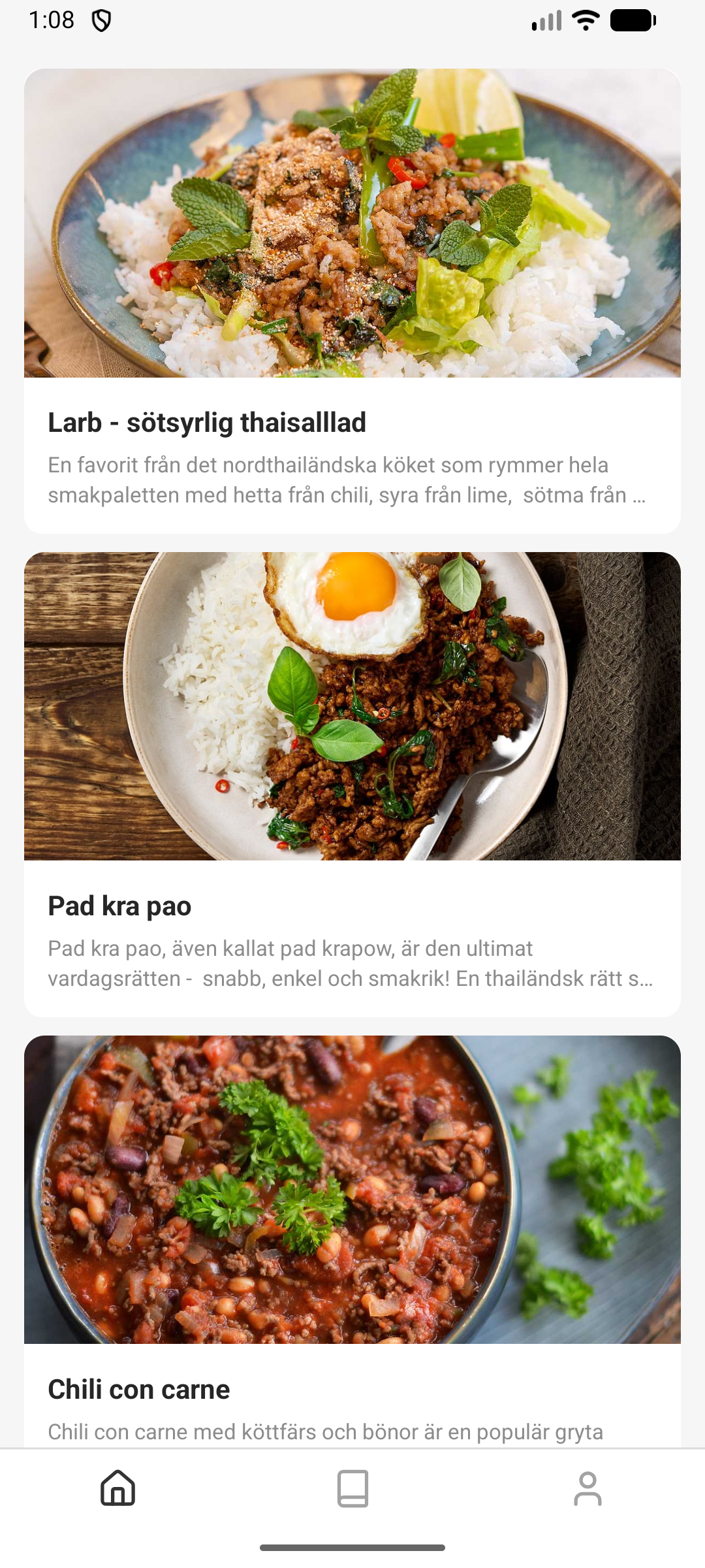 Your recipe collection